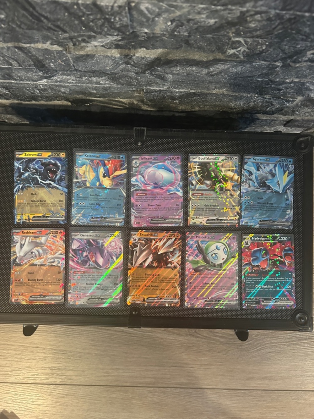Pokemon TCG‎ Holo EX Card lot 10 Cards from Black Bolt and White Flare Sets M/NM